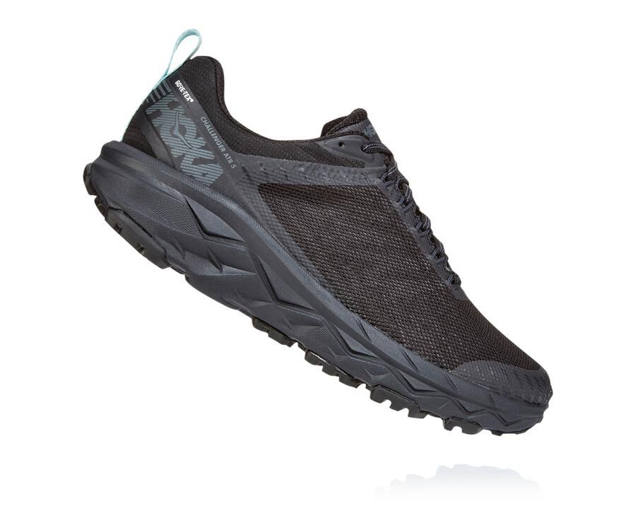 Hoka One One Trailove Tenisky Damske Čierne - Challenger ATR 5 GORE-TEX - 97642-VQZF